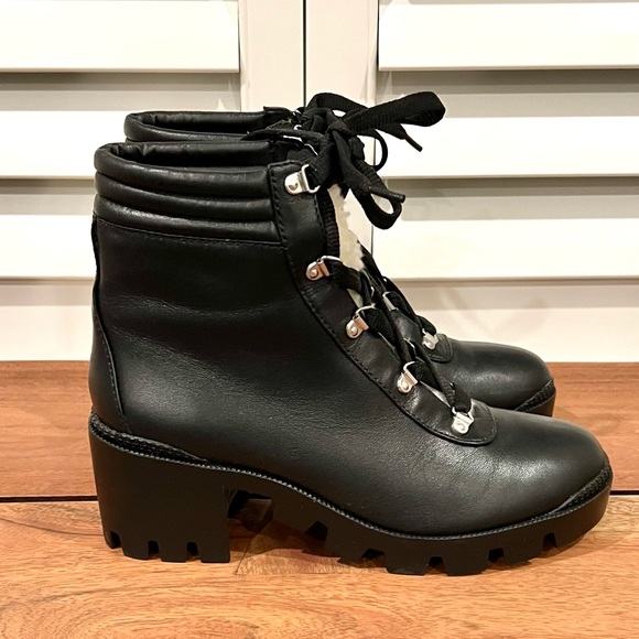 Aqua Gilca Block Heel Ankle Boots - Picture 3 of 6